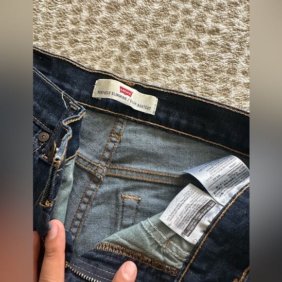 512 Levi's women Dark blue - Picture 3 of 6